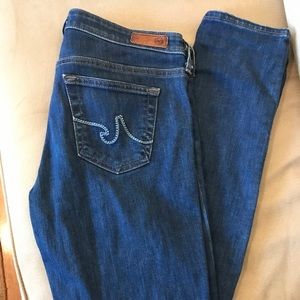AG “The Stilt” Cigarette skinny jeans
